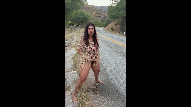 Pissing in the public street