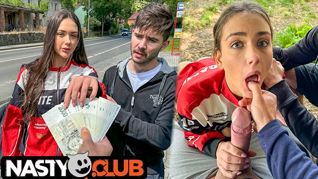 NastyClub – POV Pickup: Vixi Rafi Cheating on Cuckold Boyfriend for Quick Cash